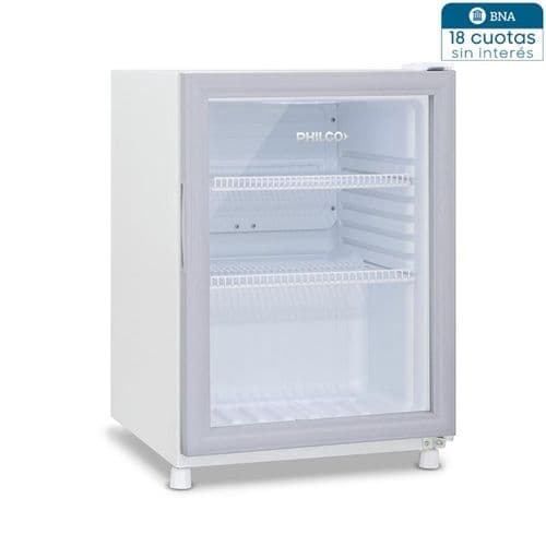 Heladera Exhibidora 65Lts Philco PHEV065B Blanco