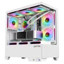 Gabinete Raptor Thunder Strike Vidrio X2 Argb Fan X1 Blanco thumbnail