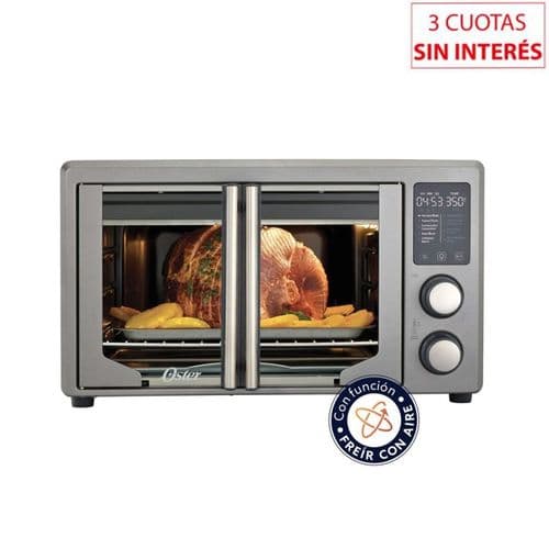Horno Eléctrico Air Fryer Digital 42Lts Oster TSSTTV42FDDAFNS-054 Gris