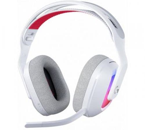Auriculares Logitech A20X Wireless LIGHTSPEED 2.4Ghz RGB LightSync White 90Hs
