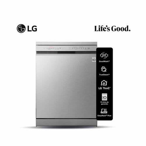 Lavavajillas 14 Cubiertos LG DF273FVS WiFi Inverter Inox