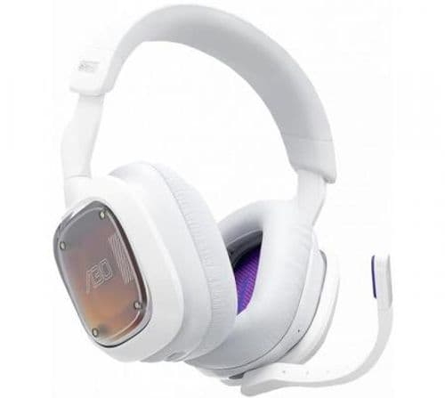 Auriculares Logitech Astro A30 Wireless Lightspeed 2.4Ghz White Purple PC/PS 27Hs