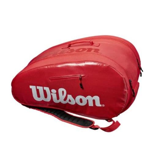 Bolso Paletero Wilson Padel Super Tour Red