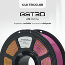 GST3D LITE Filamento SILK Tricolor Rollo x1 KG thumbnail
