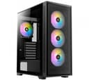Gabinete Antec AX81 RGB ELITE Black Mesh 4x120mm RGB Fixed Fans Vidrio Templado thumbnail