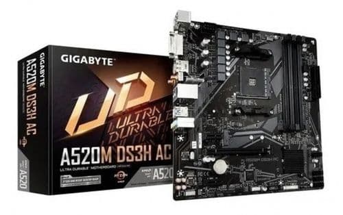 Motherboard Gigabyte (am4) A520m Ds3h Ac
