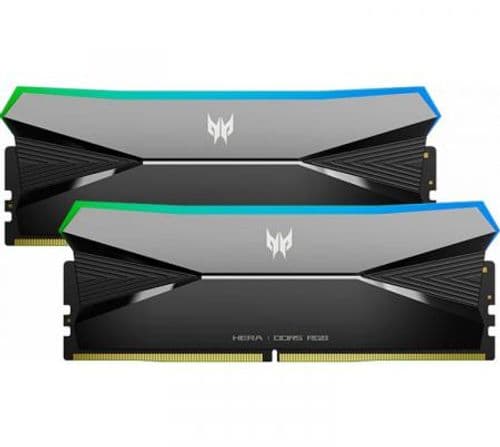 Memoria Predator DDR5 32GB (2x16GB) 7200MHz Hera RGB Silver CL34 by Acer AMD EXPO / INTEL XMP 3.0