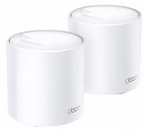 Router Mesh Tp-Link Deco X60 AX5400 WIFI 6 de Doble Banda Low Latency Pack 2