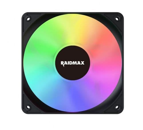 Cooler Fan 120mm Argb Pmw Raidmax X-air Black