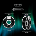 GST3D Cosmos Filamento PLA+ HS x 1kg thumbnail
