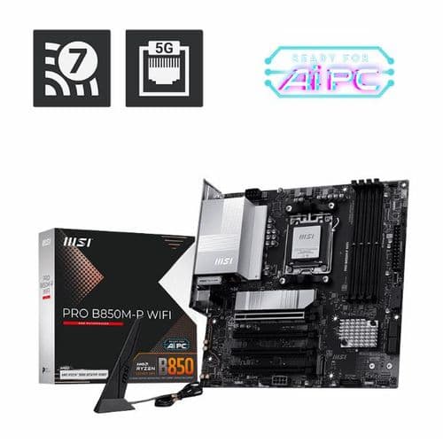 Mother Msi Pro B850m-p Wifi Ddr5 Am5