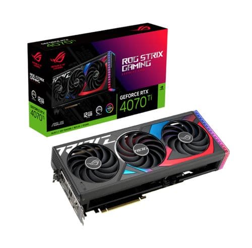 Placa de Video Asus Rog Strix Rtx 4070 Ti 12gb
