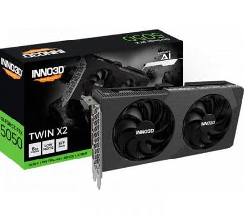 Placa de Video INNO3D GeForce RTX 5050 8GB GDDR6 Twin X2