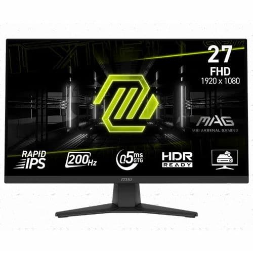 Monitor Gamer 27" Msi Mag 272f Ips Fhd 200hz 0.5ms Hdmi Dp