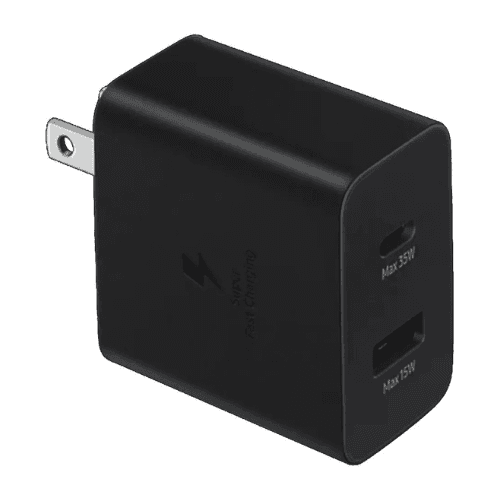 Cargador Samsung Duo 35W o 15W Carga Rápida