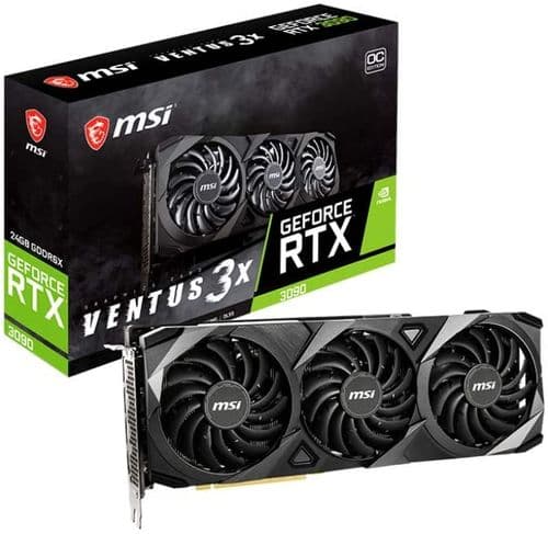 Placa de Video Msi Ventus 3x Rtx 3090 24gb OC