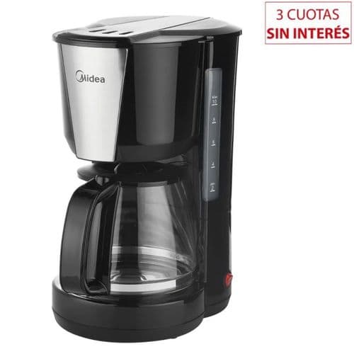Cafetera de Filtro Midea CM-M112BAR1 Negro