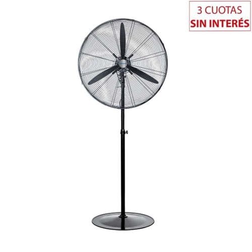 Ventilador de Pie - Pared 26" Peabody PE-VI260M Industrial Negro