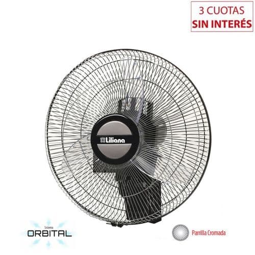 Ventilador de Pared 20" Liliana VWOC20 Negro