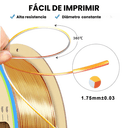Filamento PLA Silk Tricolor Yousu x1Kg (Con Caja) thumbnail