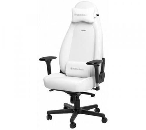 Silla Gamer Noblechairs ICON White Edition - Blanco (Peso MAX. 150kg) Silla Gamer Noblechairs ICON White Edition - Blanco (Peso MAX. 150kg)