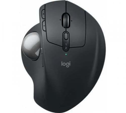Mouse Logitech MX Ergo S Wireless Bluetooth Black Trackball 120 dias de bateria USB-C Mouse Logitech MX Ergo S Wireless Bluetooth Black Trackball 120 dias de bateria USB-C