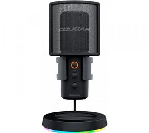 Microfono Cougar Screamer X Studio Profesional Filtro POP RGB Microfono Cougar Screamer X Studio Profesional Filtro POP RGB