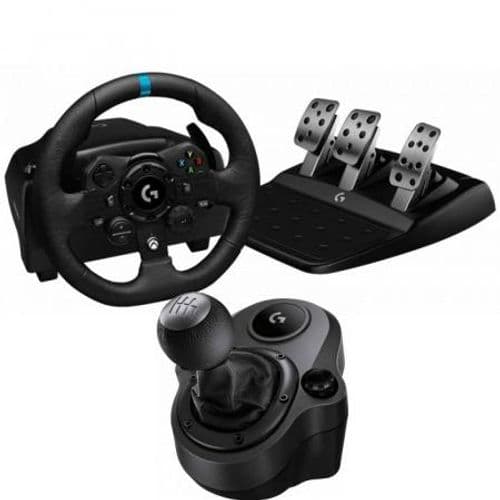 Volante Logitech G923 Trueforce Racing PC/XBOX S/X/One	+ Palanca Volante Logitech G923 Trueforce Racing PC/XBOX S/X/One	+ Palanca