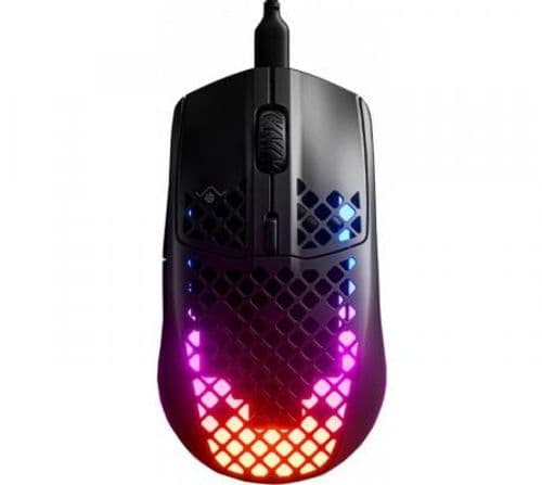 Mouse SteelSeries Aerox 3 Onyx Ultra LightWeight Aquabarrier IP54 Sensor TrueMove Core RGB 59g Mouse SteelSeries Aerox 3 Onyx Ultra LightWeight Aquabarrier IP54 Sensor TrueMove Core RGB 59g