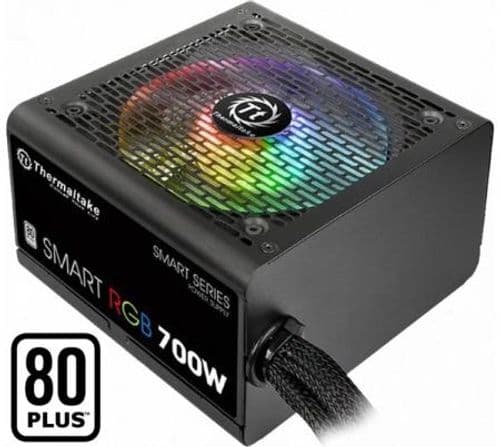 Fuente Thermaltake Smart RGB 700W RGB 80 Plus White Fuente Thermaltake Smart RGB 700W RGB 80 Plus White
