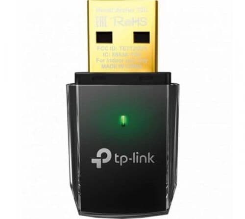 Adaptador WiFi Tp-Link Archer T2U AC600 Nano USB 2.0 Adaptador WiFi Tp-Link Archer T2U AC600 Nano USB 2.0