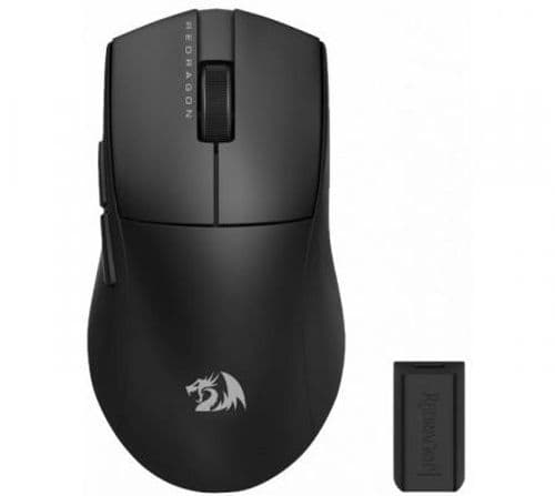 Mouse Redragon King PRO M916 1K Wireless 2.4Ghz Bluetooth Black USB-C 50g Mouse Redragon King PRO M916 1K Wireless 2.4Ghz Bluetooth Black USB-C 50g