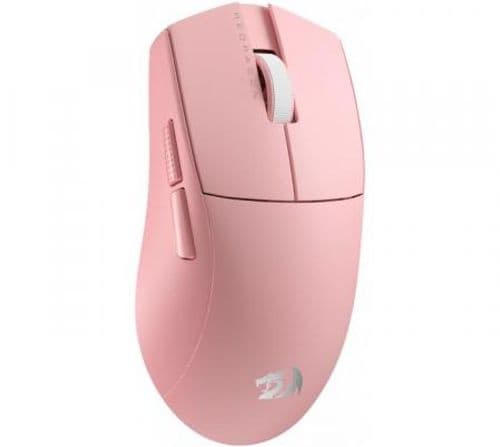 Mouse Redragon King PRO M916 1K Wireless 2.4Ghz Bluetooth Pink USB-C 50g Mouse Redragon King PRO M916 1K Wireless 2.4Ghz Bluetooth Pink USB-C 50g