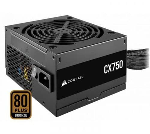 Fuente Corsair 750W 80 Plus Bronze CX750 Fuente Corsair 750W 80 Plus Bronze CX750