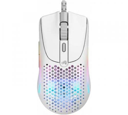 Mouse Glorious Model O 2 Mini Matte White RGB 26K Dpi Mouse Glorious Model O 2 Mini Matte White RGB 26K Dpi