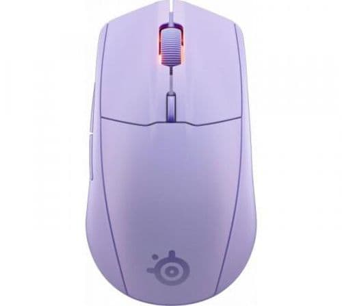 Mouse SteelSeries Rival 3 Gen 2 Wireless 2.4Ghz Bluetooth Lightweight Sensor TrueMove Air RGB 200Hs Lavander Mouse SteelSeries Rival 3 Gen 2 Wireless 2.4Ghz Bluetooth Lightweight Sensor TrueMove Air RGB 200Hs Lavander