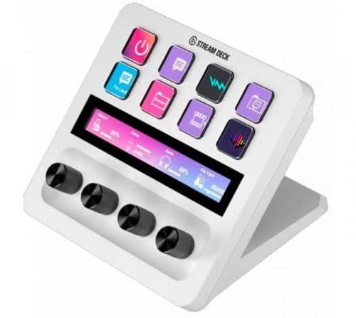 Elgato Stream Deck PLUS 8 Botones Customizables White LCD Elgato Stream Deck PLUS 8 Botones Customizables White LCD