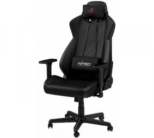 Silla Gamer Nitro Concepts S300 EX - Negro Carbon (Peso MAX. 135kg) Silla Gamer Nitro Concepts S300 EX - Negro Carbon (Peso MAX. 135kg)