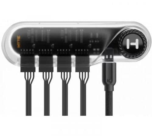 Powered USB Hub HYTE 4x USB 2.0 - USB-C 5V 4A Magnetic Powered USB Hub HYTE 4x USB 2.0 - USB-C 5V 4A Magnetic