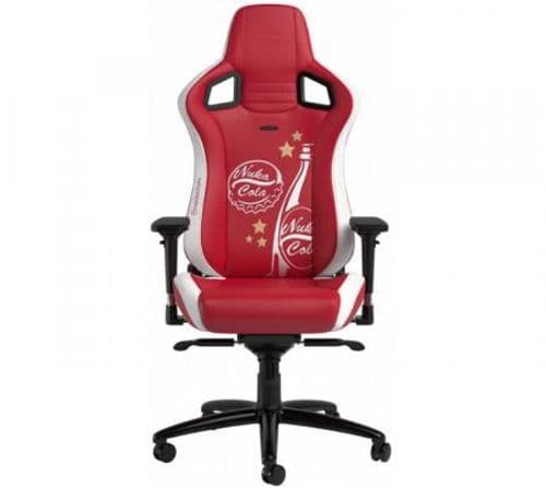 Silla Gamer Noblechairs EPIC Fallout Nuka Cola Edition (sin almohadones) (Peso MAX. 120kg) Silla Gamer Noblechairs EPIC Fallout Nuka Cola Edition (sin almohadones) (Peso MAX. 120kg)