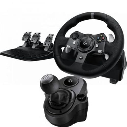 Volante Logitech G920 Force Feedback Driving PC/XBOX S/X/One + Palanca Volante Logitech G920 Force Feedback Driving PC/XBOX S/X/One + Palanca