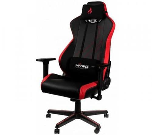 Silla Gamer Nitro Concepts S300 EX - Rojo Infierno (Peso MAX. 135kg) Silla Gamer Nitro Concepts S300 EX - Rojo Infierno (Peso MAX. 135kg)
