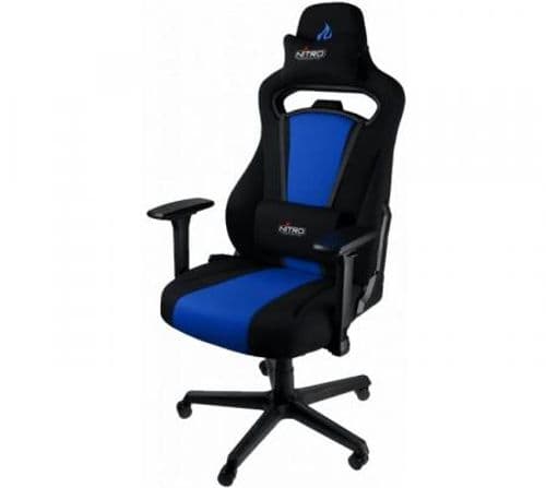 Silla Gamer Nitro Concepts E250 - Negro/Azul (Peso MAX. 150kg) Silla Gamer Nitro Concepts E250 - Negro/Azul (Peso MAX. 150kg)