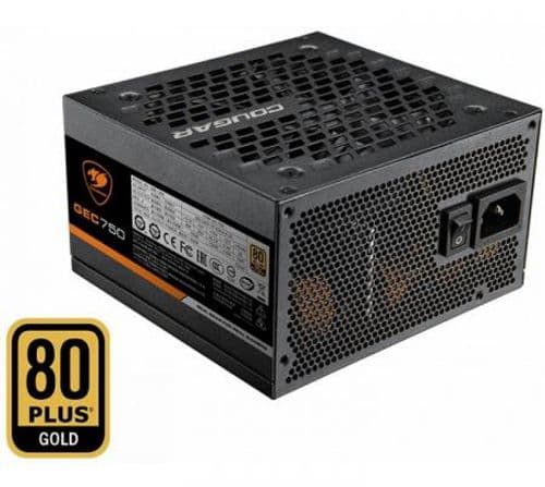 Fuente Cougar 750W 80 Plus Gold GEC750 Fuente Cougar 750W 80 Plus Gold GEC750