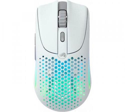 Mouse Glorious Model O 2 Wireless 2.4Ghz Bluetooth 5.2 Matte White 26000DPI RGB 68gr 110Hs Mouse Glorious Model O 2 Wireless 2.4Ghz Bluetooth 5.2 Matte White 26000DPI RGB 68gr 110Hs