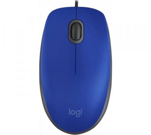 Mouse Logitech M110S Negro Blue USB Mouse Logitech M110S Negro Blue USB