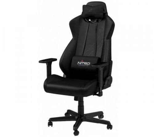 Silla Gamer Nitro Concepts S300 EX - Negro Stealth (Peso MAX. 135kg) Silla Gamer Nitro Concepts S300 EX - Negro Stealth (Peso MAX. 135kg)